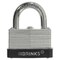 Brinks Keyed Different Padlock, Laminated Steel, 40mm 172-40011 - alternate 2